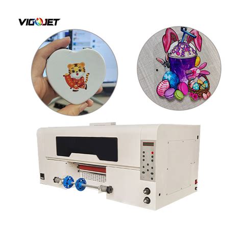 Vigojet Roll To Roll UV Dtf Printer Ab Film Making Logo Printer China