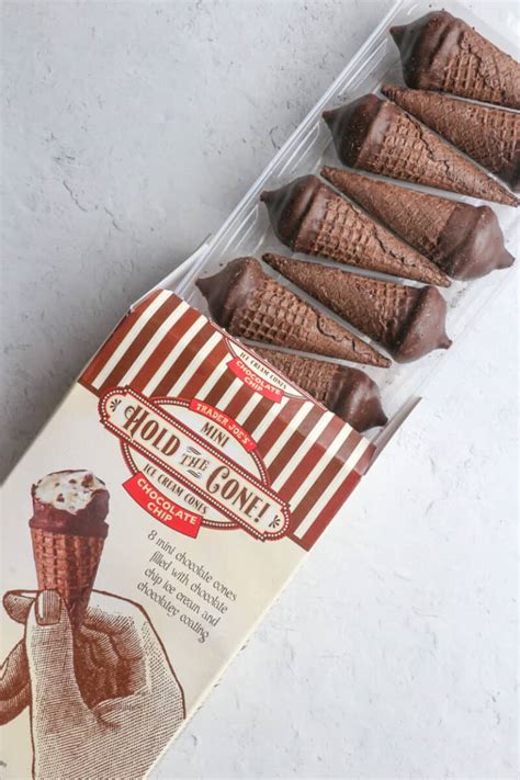 Trader Joe S Mini Hold The Cone Chocolate Chip Ice Cream Cones