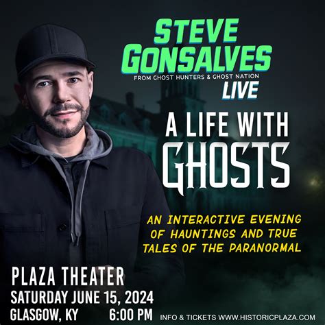 Steve Gonsalves From Ghost Hunters To Appear In Kentucky News