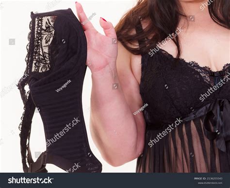 Plus Size Fat Mature Woman Wearing Stock Photo 2136255543 Shutterstock