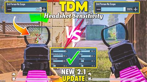 New Best TDM Headshot Sensitivity Settings For Gyro Non Gyro