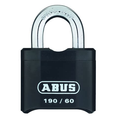 Cadenas à code 190CS 60 Blister avec anse blindée 4 viroles ABUS