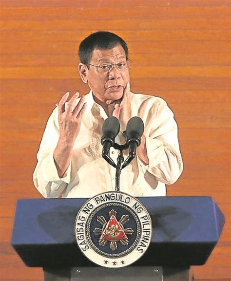 President Dutertes Rolled Up Sona ‘barong Sleevesaye Or Nay