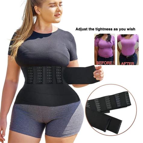 Cheap Snatch Me Up Bandage Wrap Waist Trainer Trimmer Belt For Women Belly Waist Wraps Stomach