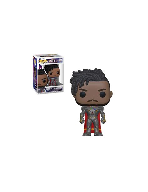 Figura Accion Funko Pop Marvel What If Infinity Killmonger