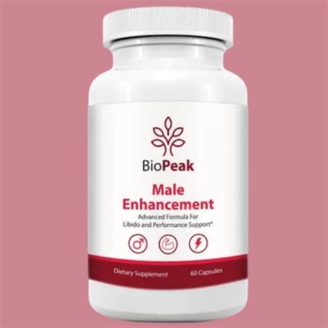 Biopeak Male Enhancement Your Sex Life Deserves A Granite Performance