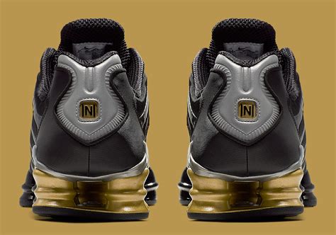 Neymar Jr Nike Shox TL Black Gold BV1388 001 Release Date SneakerNews