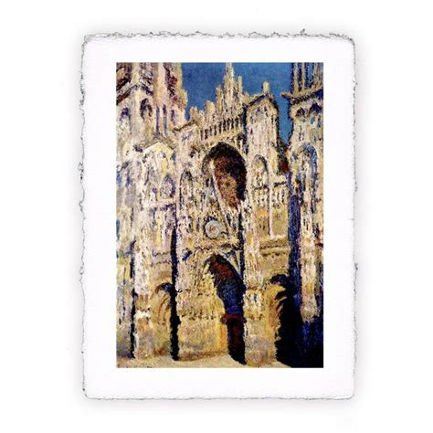 Claude Monet Print The Cathedral Of Rouen The Portal And The Saint