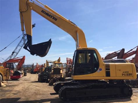 22 Ton Used Komatsu Excavator PC220 6 With Good Price For Sale