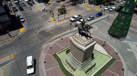 Desde el drone los datos que no sabías del monumento a San Martín