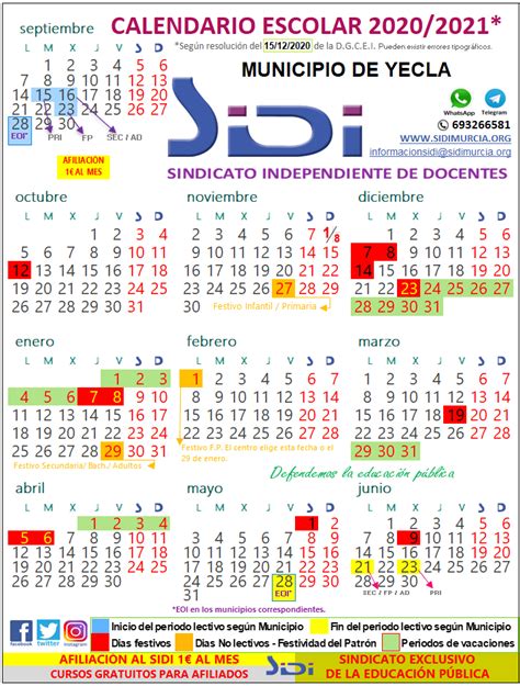 Calendario Escolar 2022 23 Murcia Images IMAGESEE