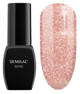 SEMILAC MINI LAKIER HYBRYDOWY 094 PINK GOLD 3ml 12823669361