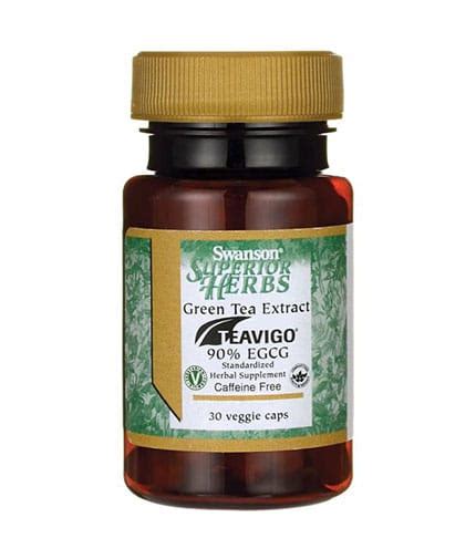 SWANSON Teavigo Green Tea Extract 90 EGCG 30 Vcaps Онлайн Аптека