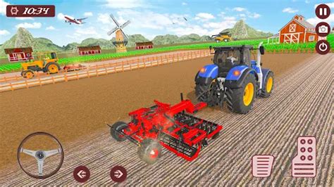 Village Tractor Farming Games Apk