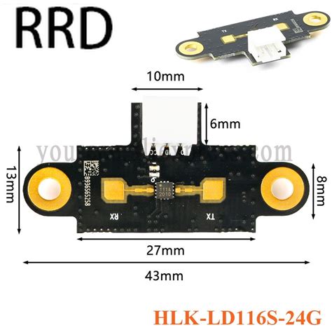 Hlk Ld116s 24g 24ghz Millimeter Wave Radar Sensor Module Ld116s 24g Pir