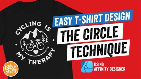 T Shirt Designs That Sell The Circle Technique Easy Design For