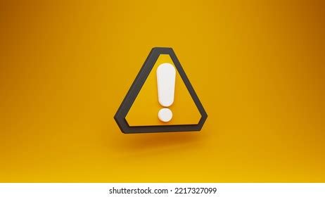 Yellow Warning Sign Symbol Alert Safety Stock Illustration 2217327099 ...