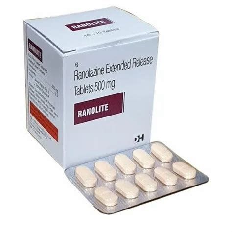 Daxia Healthcare 500 Mg Ranolazine Extended Release Tablets At Rs 850