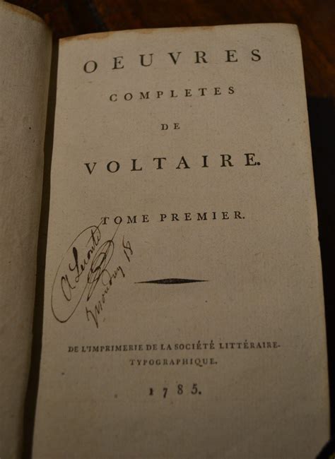 Proantic: Voltaire - Complete Works Of Voltaire - 92 Volumes 1785