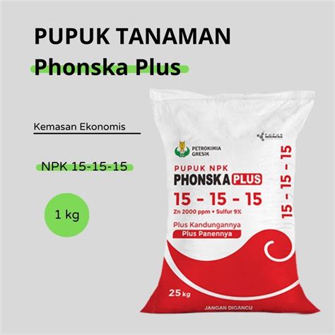 Jual Pupuk Phonska Plus Kg Shopee Indonesia