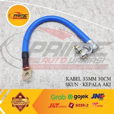 Jual KABEL MASSA AKI 35MM 30CM SKUN KEPALA AKI DAN SKUN Di Lapak Prime