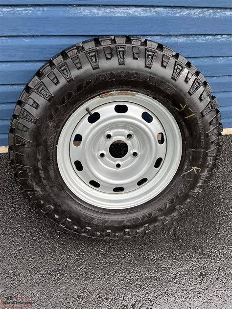 Goodyear Wrangler Duratrac Studded Winter Tires And Steel Rims 265 70