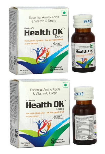 Health OK New Drops 15ml Buy Medicines Online At Best Price From