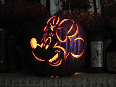 Minnie Mouse Pumpkin