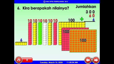 Tahun 2 Kuantiti Nombor Menggunakan Blok Youtube