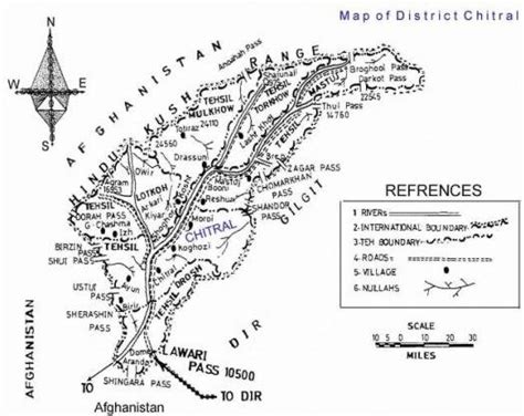 Map of District Chitral. | Download Scientific Diagram