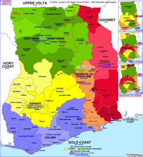 Hisatlas Map Of Ghana Togo 1978