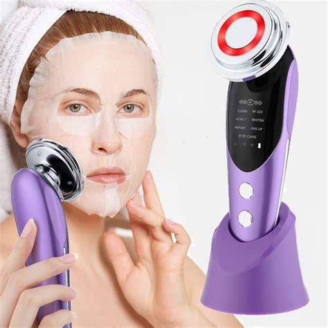 7 In 1 Rf Ems Microcurrent Beauty Device Face Lifting Machine Skin Rejuvenation Anti Wrinkle