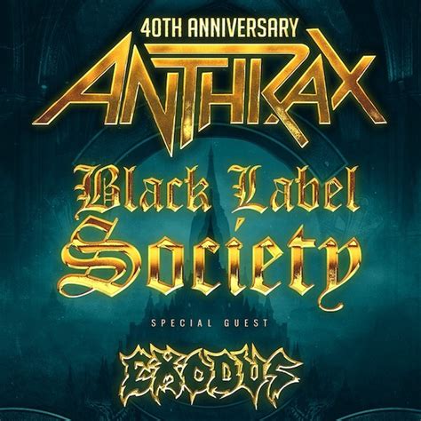 Anthrax Black Label Society Return With Exodus News Lollipop Magazine