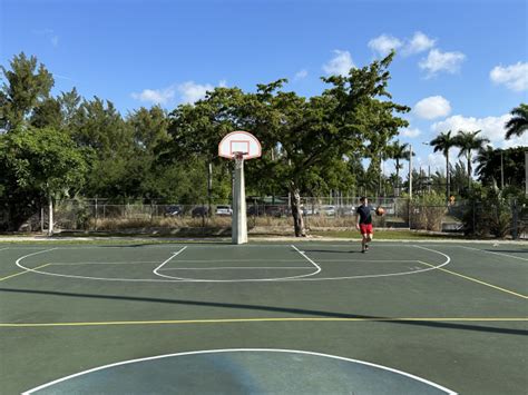 Miami Fl Basketball Court Robert King Park Courts Of The World