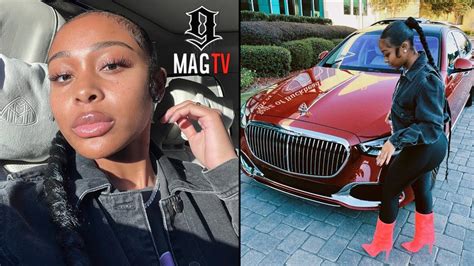 Lil Baby S Bm Jayda Cheaves Cops A New K Maybach Sedan Youtube