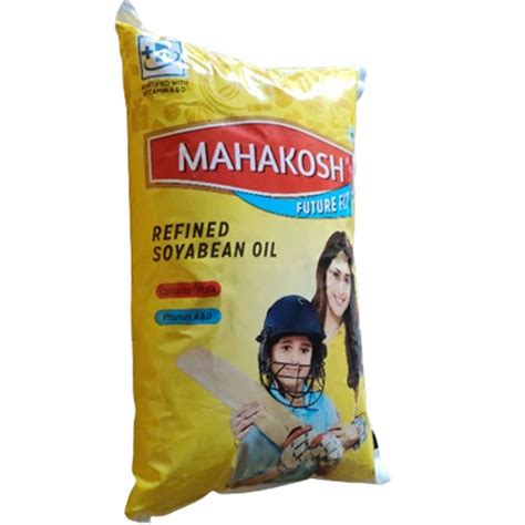 Mahakosh Refined Soyabean Oil Pouched Packaging Size L At Rs