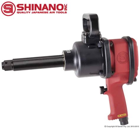 Si Shinano Heavy Duty Impact Wrench With Extended Anvil