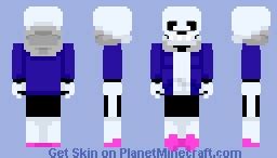 Sans || Undertale Minecraft Skin