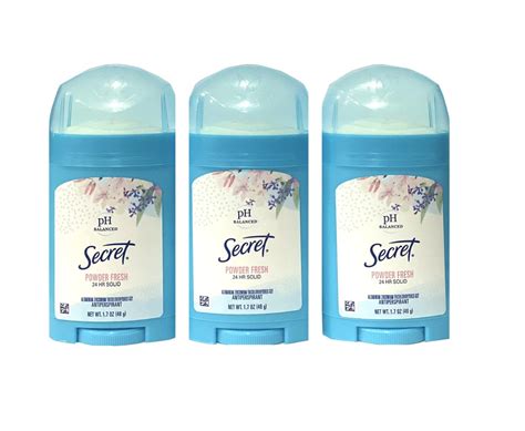 Secret Secret Anti Perspirant Deodorant Wide Solid Powder Fresh Powder