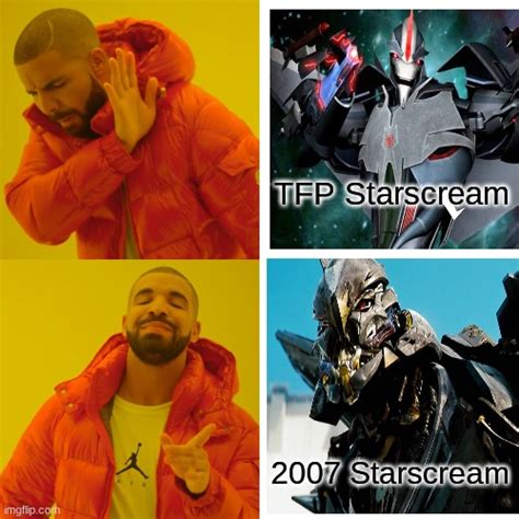 The Real Starscream - Imgflip