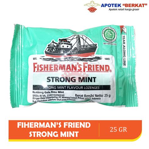 Jual Permen Fisherman S Friend Original 25 Gram Aneka Rasa Fishermen