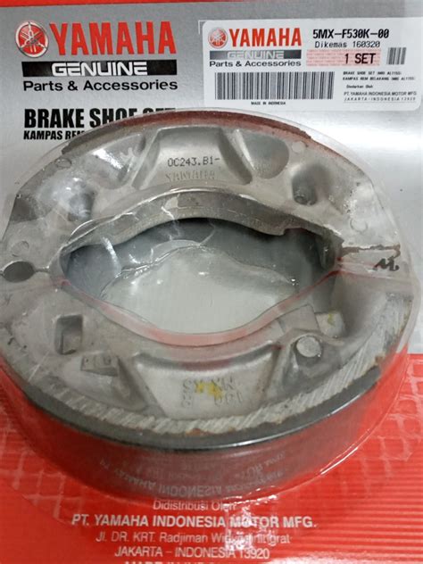 ORIGINAL YAMAHA BRAKE SHOE FOR MIO SPORTY MIO I 125 MIO SOUL I 125