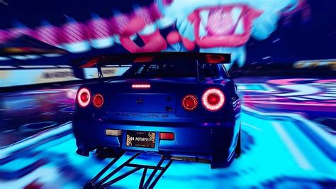 The Crew Motorfest™nissan Skyline R 34 Night Race 4k High Graphics Gameplay Youtube