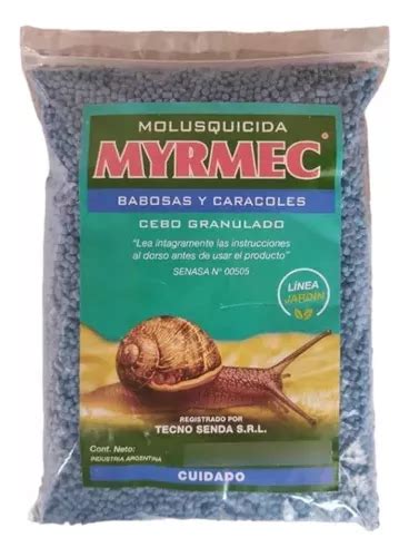 Mata Babosas Y Caracoles Cebo Granulado Myrmec Grs Mercadolibre