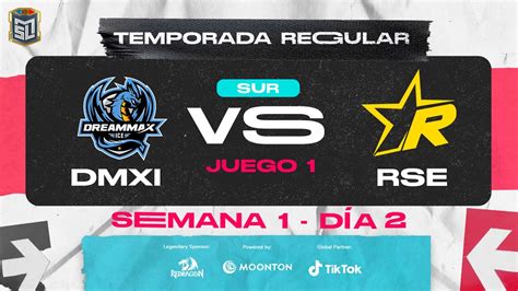 TEMPORADA REGULAR MLSL SUR S3 Semana 1 Día 2 Dreammax Ice Real