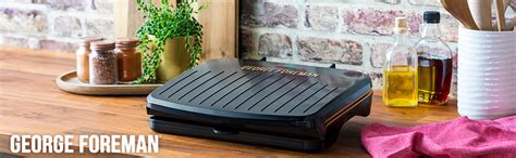 George Foreman Medium Fit Grill Versatile Griddle Hot Plate