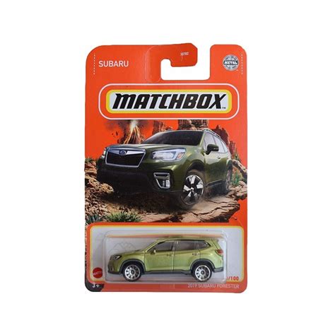 Gifts Greetings Mattel Matchbox Car Collection Vehicles 2019 Subaru