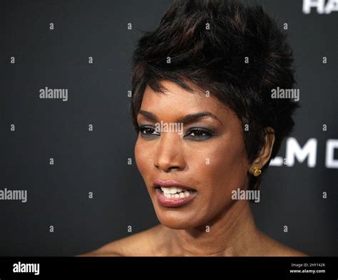 Angela Bassett Attending The Premiere Of Olympus Has Fallen In Los Angeles California Stock