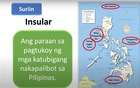 Gamit Ang Mapa Ilarawan Ang Lokasyon Insular Ng Pilipinas Send Nalang