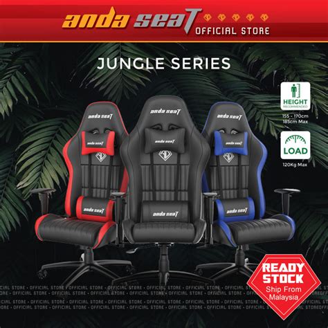 Andaseat Jungle Series Premium Pvc Leather Gaming Chair Year Warranty